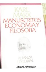 Papel MANUSCRITOS ECONOMIA Y FILOSOFIA (LIBRO BOLSILLO LB119)