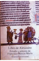 Papel LIBRO DE ALEXANDRE (ALIANZA UNIVERSIDAD AU504)