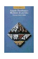 Papel MODELOS DE PARTIDO (ALIANZA UNIVERSIDAD AU627)