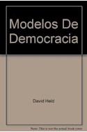 Papel MODELOS DE DEMOCRACIA (ALIANZA UNIVERSIDAD AU691)