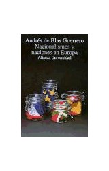 Papel NACIONALISMO Y NACIONES EN EUROPA (ALIANZA UNIVERSIDAD AU781)