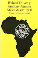Papel AFRICA DESDE 1800 (ALIANZA UNIVERSIDADA AU868)