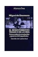 Papel RESENTIMIENTO TRAGICO DE LA VIDA (ALIANZA TRES AT259)