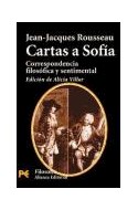 Papel CARTAS A SOFIA CORRESPONDENCIA FILOSOFICA Y SENTIMENTAL (HUMANIDADES H4405)