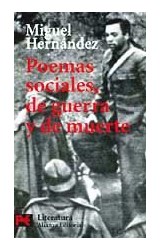 Papel POEMAS SOCIALES DE GUERRA Y DE MUERTE (LITERATURA L5043)