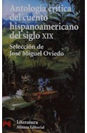 Papel ANTOLOGIA CRITICA DEL CUENTO HISPANOAMERICANO DEL SIGLO XIX (LITERATURA L5317)