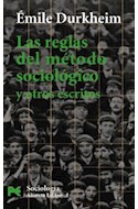 Papel REGLAS DEL METODO SOCIOLOGICO [SOCIOLOGIA] (CIEINCIAS SOCIALES CS3802)