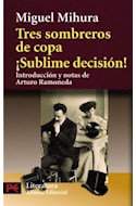 Papel TRES SOMBRAS DE COPA SUBLIME DECISION (LITERATURA ESPAÑOLA L 5054)