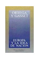 Papel EUROPA Y LA IDEA DE NACION (OBRAS DE JOSE ORTEGA Y GASSET OOG26)