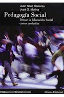 Papel PEDAGOGIA SOCIAL PENSAR LA EDUCACION SOCIAL COMO PROFESION (POLITICA SOCIAL /SERVICIOS SOCIALES)