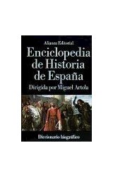 Papel ENCICLOPEDIA DE HISTORIA DE ESPAÑA 4 DICCIONARIO BIOGRAFICO (CARTONE)