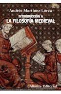 Papel INTRODUCCION A LA FILOSOFIA MEDIEVAL (COLECCION MANUALES ALIANZA MA157)