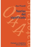 Papel TEORIAS DEL SIGNIFICADO [FILOLOGIA Y LINGUISTICA] (MATERIALES)