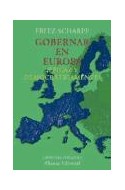 Papel GOBERNAR EN EUROPA EFICAZ Y DEMOCRATICAMENTE (ALIANZA ENSAYO EN163)