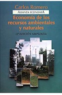 Papel ECONOMIA DE LOS RECURSOS AMBIENTALES Y NATURALES [2/EDICION] (ALIANZA ESTUDIO AE11)