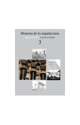 Papel HISTORIA DE LA ARQUITECTURA 3 (ALIANZA FORMA AF78)