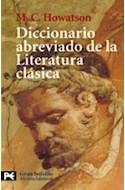 Papel DICCIONARIO ABREVIADO DE LA LITERATURA CLASICA