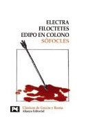 Papel ELECTRA / FILOCTETES / EDIPO EN COLONO [CLASICOS DE GRECIA Y ROMA] (BIBLIOTECA TEMATICA BT8240)