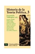 Papel HISTORIA DE LA TEORIA POLITICA 3 (COLECCION CIENCIAS SOCIALES 3414) (BOLSILLO)