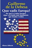 Papel QUO VADIS EUROPA (LIBROS SINGULARES LS440)