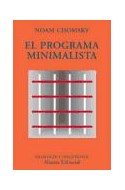 Papel PROGRAMA MINIMALISTA (FILOLOGIA Y LINGUISTICA  (ALIANZA ENSAYO EN4)