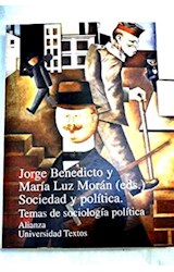 Papel SOCIEDAD Y POLITICA (ALIANZA UNIVERSIDAD TEXTO AUT152)