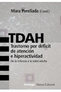 Papel TDAH TRASTORNO POR DEFICIT DE ATENCION E HIPERACTIVIDAD (PSICOLOGIA)