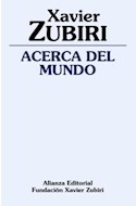 Papel ACERCA DEL MUNDO 1960 (FUNDACION XAVIER ZUBIRI)