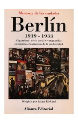 Papel BERLIN 1919-1933 GIGANTISMO CRISIS SOCIAL Y VANGUARDIA (LIBROS SINGULARES LS130)