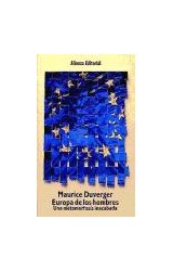 Papel EUROPA DE LOS HOMBRES UNA METAMORFOSIS INACABADA (LIBROS SINGULARES LS)