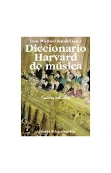 Papel DICCIONARIO HARVARD DE MUSICA [4 EDICION] (CARTONE)