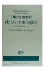 Papel DICCIONARIO DE LAS MITOLOGIAS IV MITOLOGIAS DE EUROPA