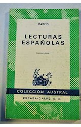 Papel LECTURAS ESPAÑOLAS (COLECCION AUSTRAL 36)
