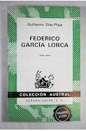 Papel FEDERICO GARCIA LORCA [VOLUMEN EXTRA] (COLECCION AUSTRAL)