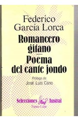 Papel ROMANCERO GITANO - POEMA DEL CANTE JONDO (COLECCION AUSTRAL)