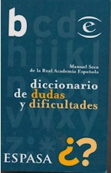 Papel DICCIONARIO DE DUDAS Y DIFICULTADES