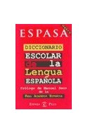 Papel DICCIONARIO ESCOLAR DE LA LENGUA ESPAÑOLA (RUSTICA)