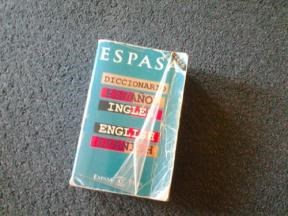 Papel ESPASA DICCIONARIO ESPAÑOL INGLES / ENGLISH - SPANISH [NUEVO]