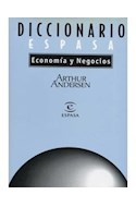 Papel DICCIONARIO DE ECONOMIA Y NEGOCIOS [C/CD]