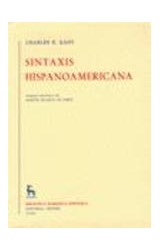 Papel SINTAXIS HISPANOAMERICANA