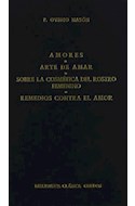 Papel AMORES - ARTE DE AMAR - SOBRE LA COSMETICA DE LA