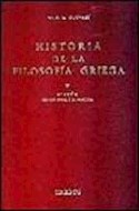 Papel HISTORIA DE LA FILOSOFIA GRIEGA V
