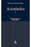 Papel ARISTOTELES I METAFISICA FISICA ACERCA DEL ALMA (BIBLIOTECA DE GRANDES PENSADORES) (CARTONE)