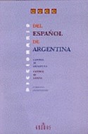 Papel DICCIONARIO DEL ESPAÑOL DE ARGENTINA ESPAÑOL DE ESPAÑA (CARTONE)