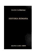 Papel HISTORIA ROMANA (BIBLIOTECA CLASICA GREDOS) (CARTONE)