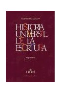 Papel HISTORIA UNIVERSAL DE LA ESCRITURA (CARTONE)