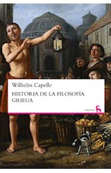 Papel HISTORIA DE LA FILOSOFIA GRIEGA (CARTONE)