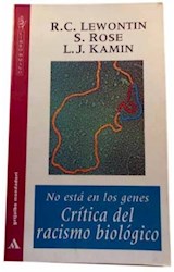 Papel NO ESTA EN LOS GENES CRITICA DEL RACISMO BIOLOGICO (LIBRO DE MANO)