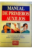 Papel MANUAL DE PRIMEROS AUXILIOS