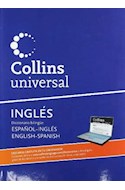 Papel COLLINS UNIVERSAL INGLES DICCIONARIO BILINGUE [ESPAÑOL/INGLES-ENGLISH/SPANISH] (ON LINE) (CARTONE)